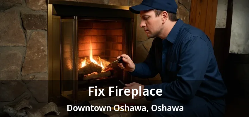 Fix Fireplace Downtown Oshawa, Oshawa - ON